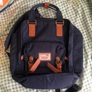 Navy travel backpack